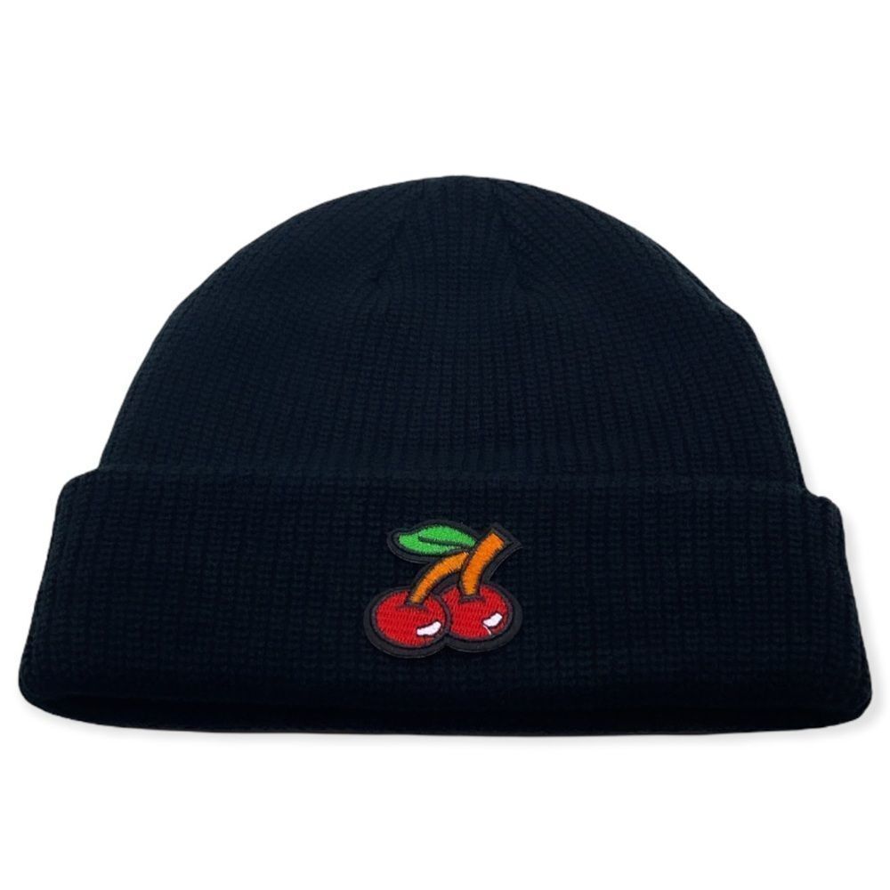 NWT Wool + Pepper Co. Cherries Unisex Beanie Hat